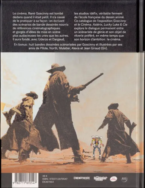 Verso de l'album Goscinny et le Cinéma