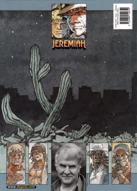Verso de l'album Jeremiah Tome 28 Esra va très bien