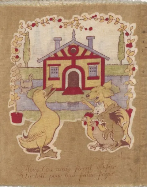 Verso de l'album Monsieur Canard cherche une maison