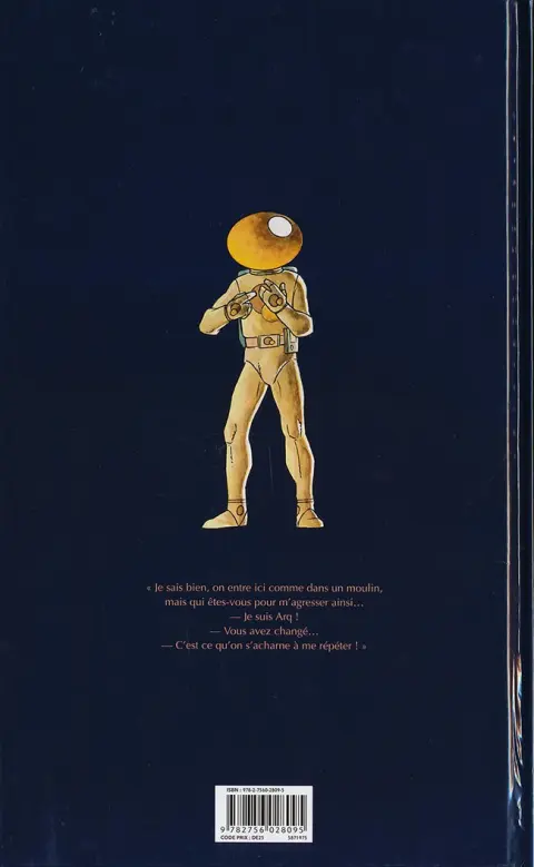 Verso de l'album Arq Tome 15 Lune
