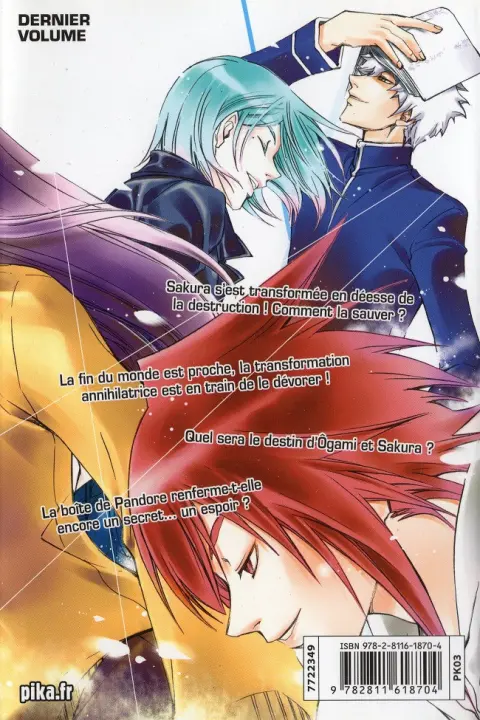 Verso de l'album Code : Breaker 26