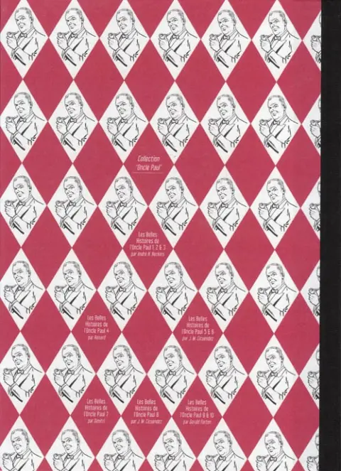 Verso de l'album Les Belles histoires de l'Oncle Paul Tome 10
