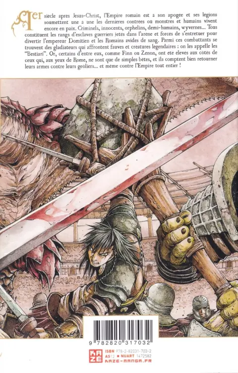 Verso de l'album Bestiarius I