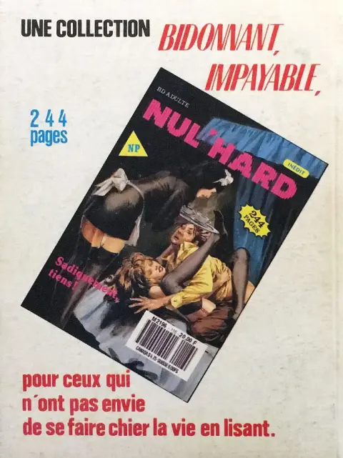 Verso de l'album Raptus Tome 13 Coup de folie au soleil