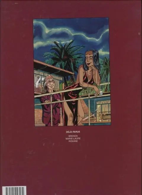 Verso de l'album Le Blaireau Tome 3 Roxane