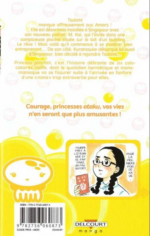 Verso de l'album Princess Jellyfish Tome 14