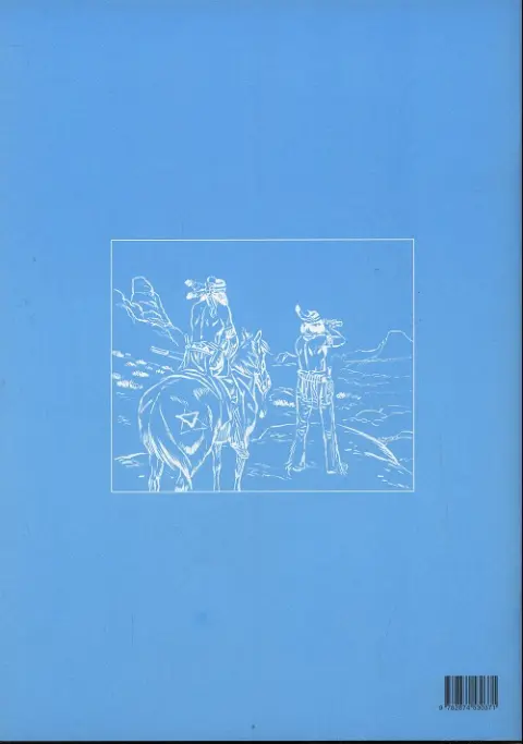 Verso de l'album Lieutenant Burton Tome 1