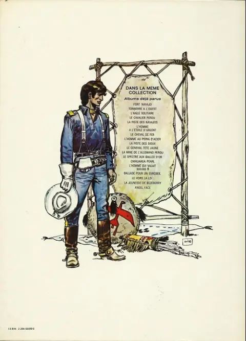 Verso de l'album Blueberry Tome 11 La mine de l'Allemand perdu