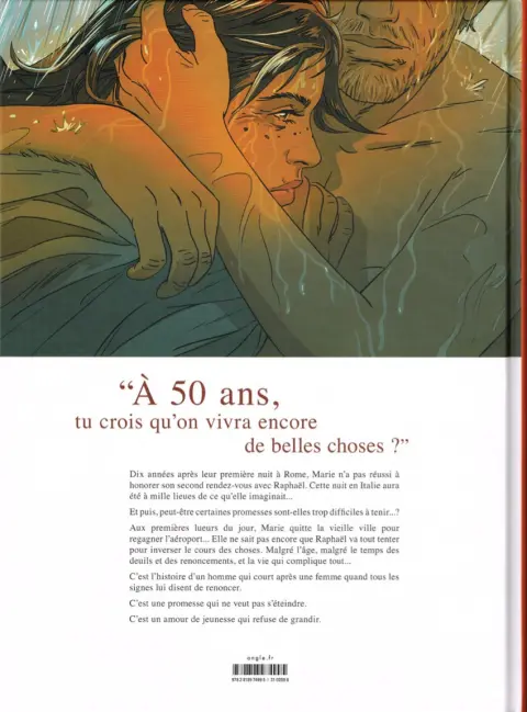 Verso de l'album Une nuit à Rome Livre 4