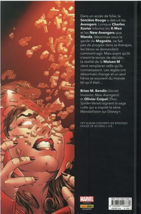 Verso de l'album House of M