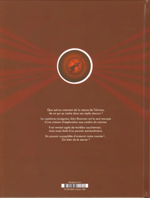 Verso de l'album L'homme qui inventait le monde