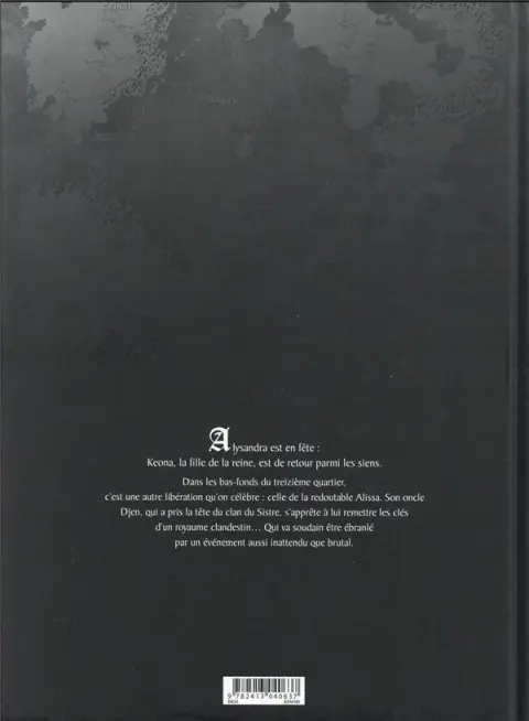 Verso de l'album Les 5 Terres 7 L'Heure du cadeau