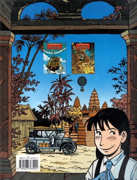 Verso de l'album Les Aventures de Charlotte Tome 2 Le Rocher aux hirondelles