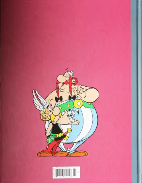 Verso de l'album Astérix La collection officielle Tome 8 Astérix chez les Bretons