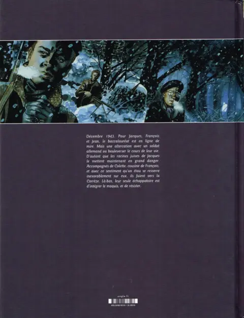 Verso de l'album L'École buissonnière