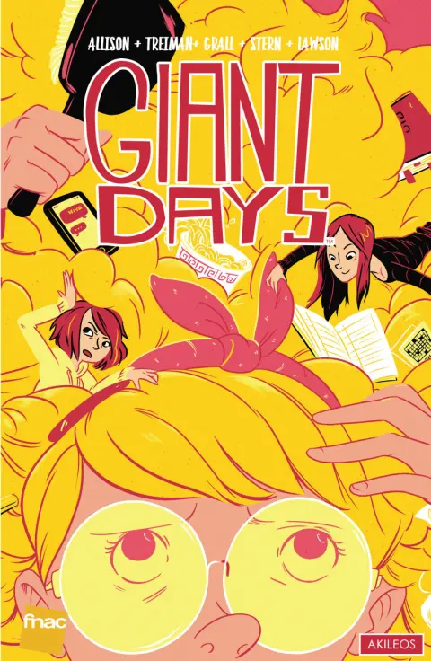 Verso de l'album Christmas Special Faith au pays des Merveilles + Giant Days Christmas Special 2018