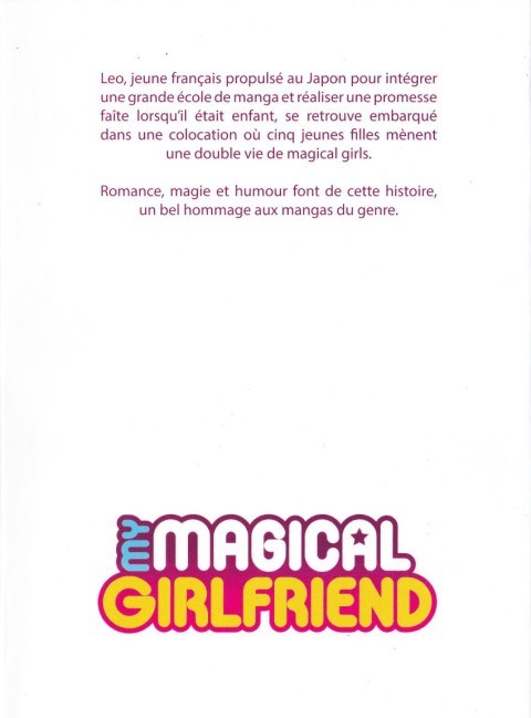 Verso de l'album My Magical Girlfriend 1/2