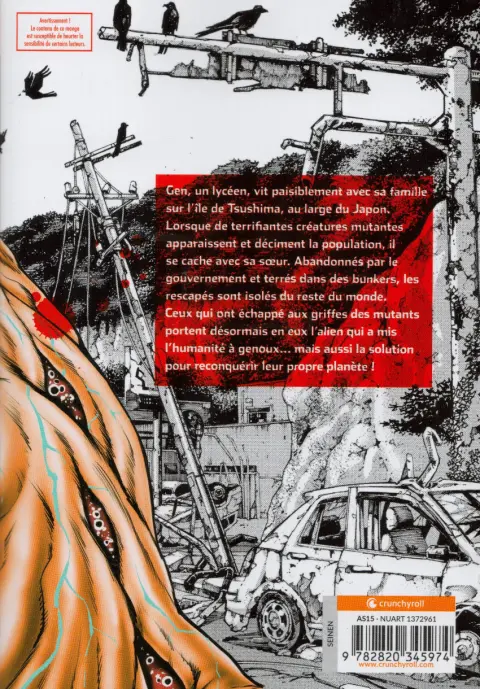 Verso de l'album Gigantis 01