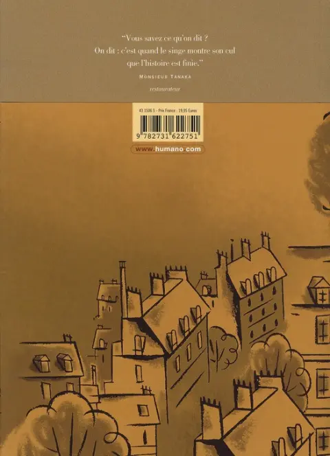 Verso de l'album Monsieur Jean Tomes 3 & 4