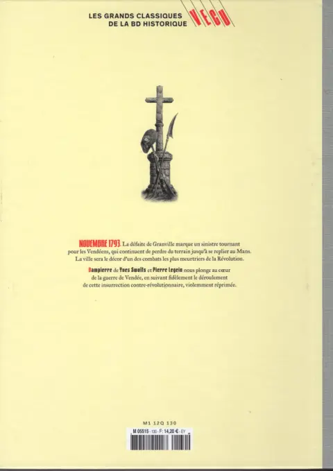 Verso de l'album Les grands Classiques de la BD Historique Vécu - La Collection Tome 131 Dampierre - Tome V : Le Cortège maudit