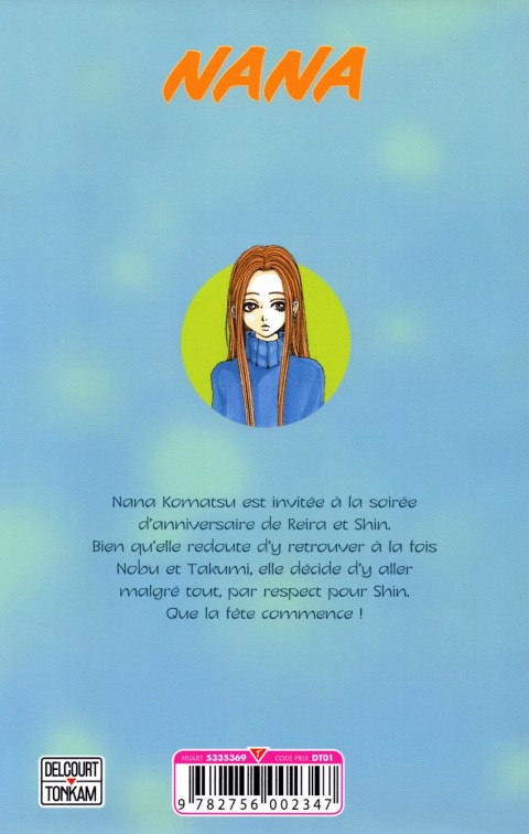 Verso de l'album Nana 13
