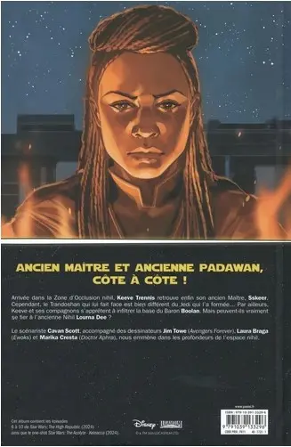 Verso de l'album Star Wars - La Haute République Phase III Tome 2