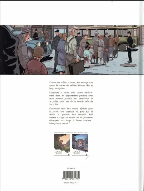 Verso de l'album L'Envolée sauvage Histoire complète Volume 2