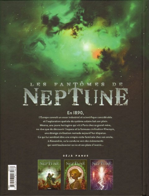 Verso de l'album Les Fantômes de Neptune Tome 3 Collapsus