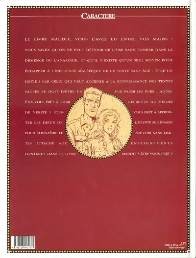 Verso de l'album Fox Tome 2 Le Miroir de Vérité