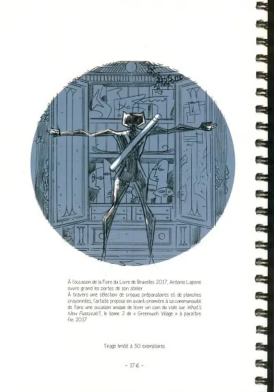 Verso de l'album Greenwich village