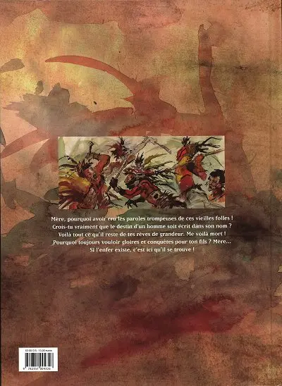 Verso de l'album Guerrero Tome 1 L'Étranger