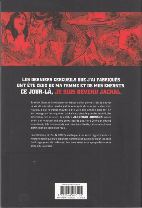 Verso de l'album Jackal