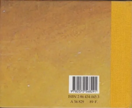 Verso de l'album Dedans les gens