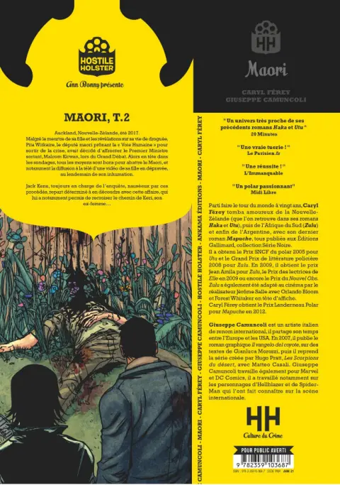 Verso de l'album Maori Tome 2 Keri