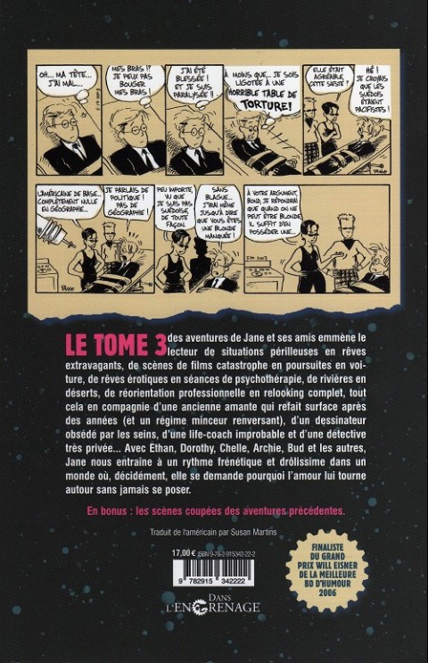 Verso de l'album Le Monde de Jane Tome 3