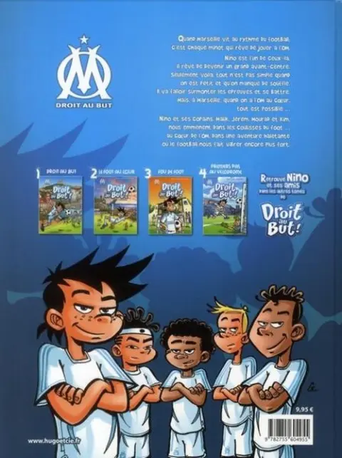 Verso de l'album OM Droit au But ! Tome 5 Nino à la Coupe du Monde