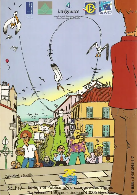 Verso de l'album Une aventure de Ambre & Arno Tome 2 Partition pour un sourd