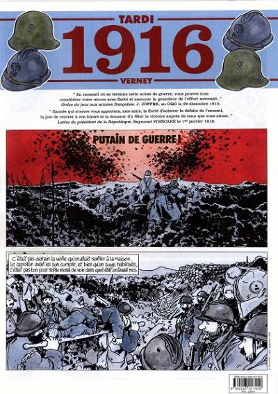 Couverture de l'album Putain de guerre ! Tome 3 1916