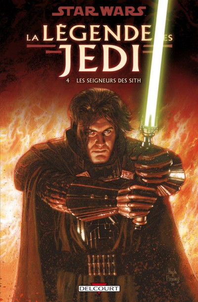 Couverture de l'album Star Wars - La légende des Jedi Tome 4 Les Seigneurs des Sith