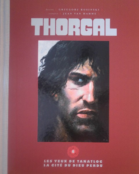 Couverture de l'album Thorgal Volume 6 Les yeux de Tanatloc / La cité du dieu perdu