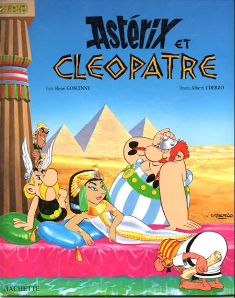 Couverture de l'album Astérix Tome 6 Astérix et Cléopâtre