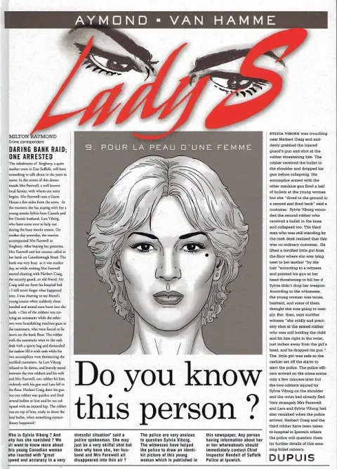 Couverture de l'album Lady S. Tome 9 Pour la peau d'une femme