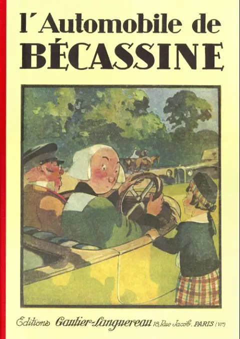 Couverture de l'album Bécassine Tome 12 L'Automobile de Bécassine