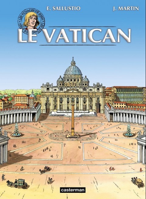 Couverture de l'album Les voyages de Jhen Tome 16 Le Vatican