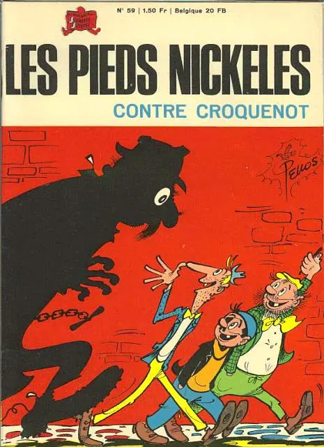 Les Pieds Nickelés Tome 59 Les Pieds Nickelés contre Croquenot