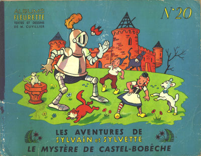 Couverture de l'album Sylvain et Sylvette Tome 20 Le mystère de Castel-Bobêche