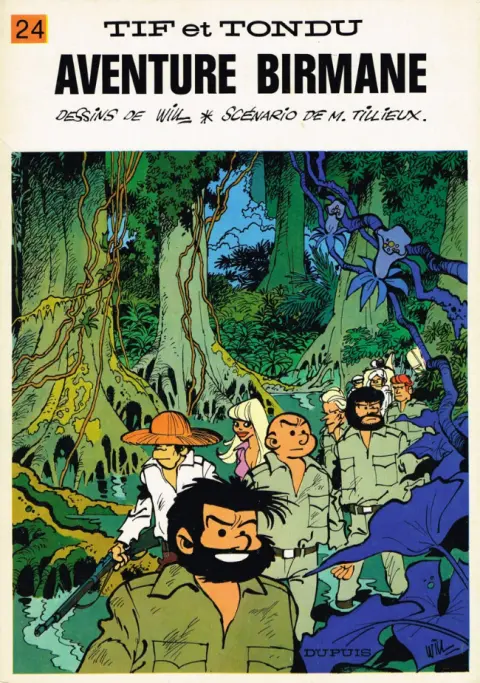 Tif et Tondu Tome 24 Aventure birmane