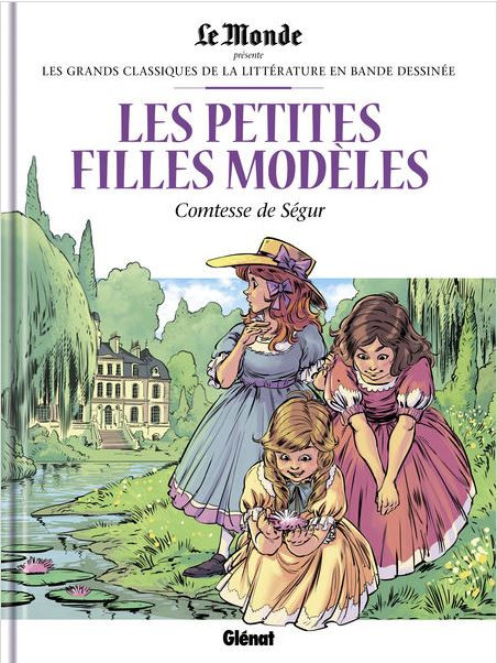Couverture de l'album Les Grands Classiques de la littérature en bande dessinée Tome 46 Les petites filles modèles