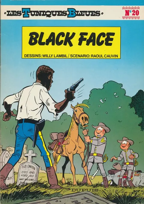Couverture de l'album Les Tuniques Bleues Tome 20 Black Face