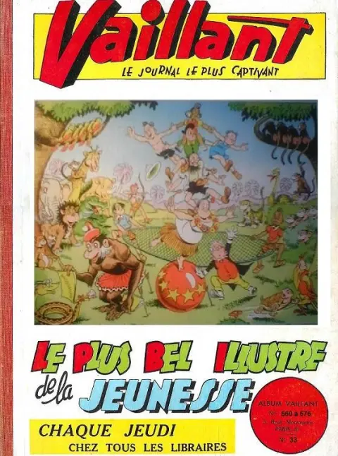 Vaillant 1ère série Album N° 33